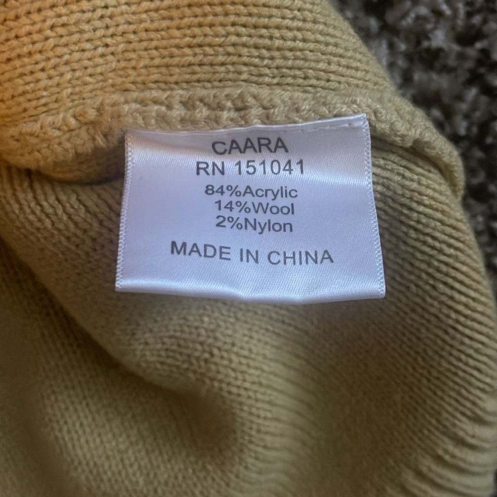 Caara Mustard Sweater L - Picture 7 of 9